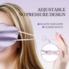 CROUVM 100% Pure Mulberry Silk Sleep Mask, 19 Momme Cloud
