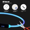 USB Rechargeable Adjustable DIY Cutting LED Dog Bite Resistant Collar