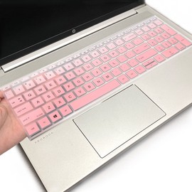 Keyboard Cover for 15.6" HP ProBook 450 G8 G9 G10/ 455 G8 G9 G10/ 650 G8/ HP Zbook Power G8 G9, HP ProBook 15.6 inch Laptop Keyboard Skin(NOT fit HP ProBook 450/455/650 G6 G7)-OmbrePink