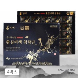 Kim So-hyeong Wonbang Imperial Secretariat Agarwood 100 pills 4 boxes high-potency imperial health food gift set / 김소형원방 황실비책침향단 100환 4박스 고함량 황제보양식 선물세트