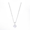 Gold & Deer G-DIA Moissanite 5-part classic necklace 1 carat