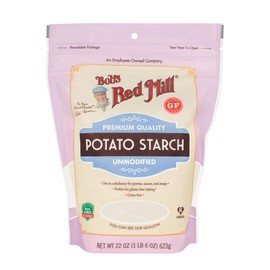 Bob's Red Mill Potato Starch, 22oz (Pack of 4) - Non GMO, Vegan, Kosher