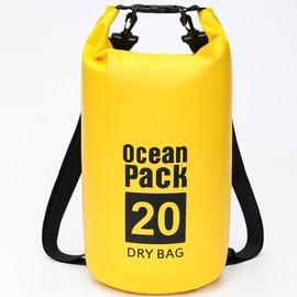 Waterproof Dry Bag for Water Activities Dry Bag Black/10L 2ea