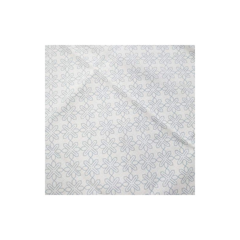 Olympus Thread Embroidery Cloth Sashiko Flower Cloth Fabric Pack (White)