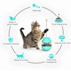 Stehauf Feather Cat Toy, Cat Toy with Feather Rod, Intelligence