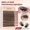 Pestañas Extensions Kit 144 Piezas H019 Curvatura D 8-18 Mm