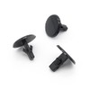 VVO Fasteners- Black Plastic Bonnet Rubber Weatherstrip Clips for Mazda