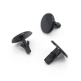 VVO Fasteners- Black Plastic Bonnet Rubber Weatherstrip Clips for Mazda MX-5, 3, CX-5, 2, (Pack of 10)