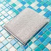 Kitchen Scrubbing Sponges Scratch Cleaner Multi Surface Dish Scouring Scrubbers