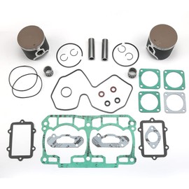 Top End Rebuild Kit Pistons Bearing Gasket for Ski-doo Summit 800R 800 2007-2011