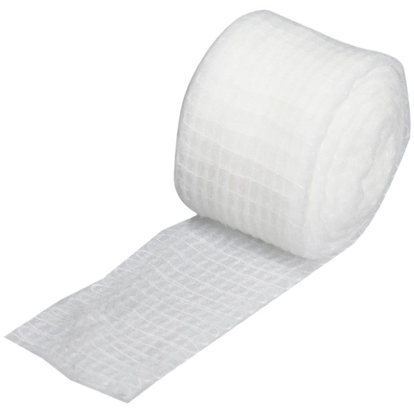 Rolyan Economy Finger & Toe Bandage, 12 Rolls, 40% Cotton & 60% Polymer Yarn, Comfortable, Soft Compression Wraps for Fingers & Toes, Provides Protection & Reduces Swelling, Edema, & Lymphedema