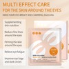 DEGHOUY E Shape Korean Eye Patches, 5 Pairs Deep Collagen