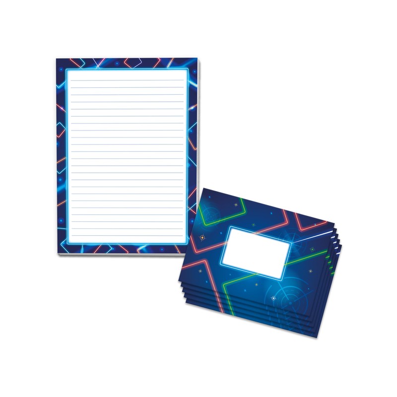 Writing Paper Set Writing Pad Lined with Envelope for Girls