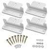 Tiardey Aluminum Alloy Z Brackets Mount Solar Panel Mounting Bracket