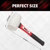 YIYITOOLS Rubber Hammer, 16oz rubber mallet With fiberglass Handle,white