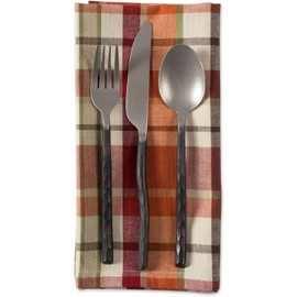 DII Arrow - Servilletas de Gran tamaño con Estampado básico, Pumpkin Spice, Napkin, 1, 6