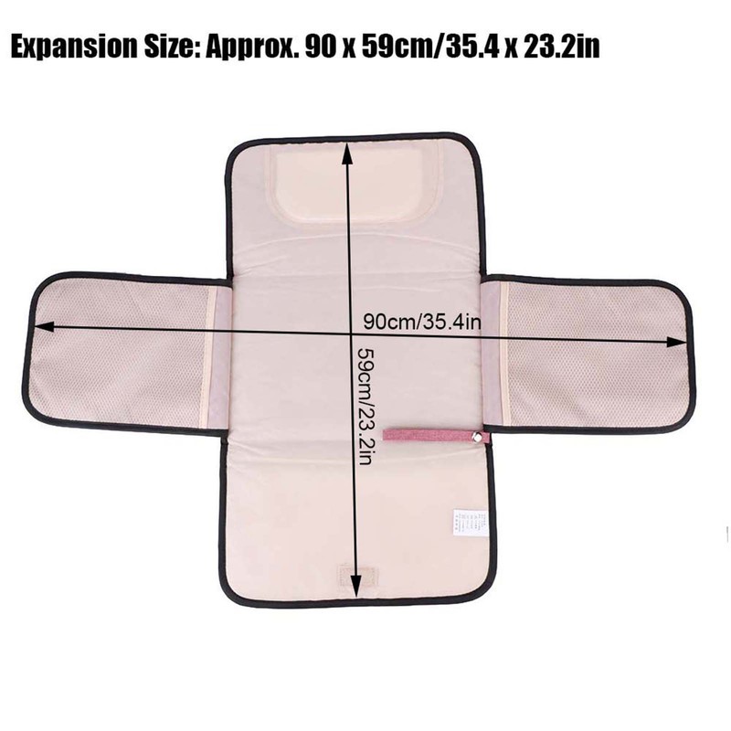 Baby Diaper Changing Pad Portable Multifunctional Travel Changing Mat Station