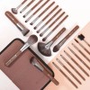 Ducare 22pc Brocha De Maquillaje Con Bolsa Cepillo Cosmético