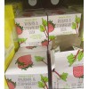 TRADER JOE'S RHUBARB & STRAWBERRY SODA 4 - 8.4 FL