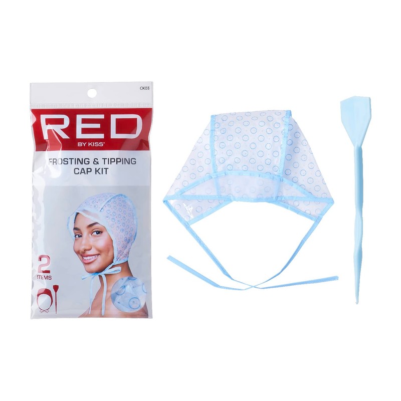 Red by Kiss Hair Dye Coloring and Highlighting Kit Frosting