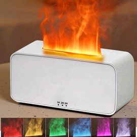 Car Air Freshener Diffuser, Waterless Diffuser Car Essential Oil Diffuser, Car Diffuser Air Freshener Car Fragrance Diffuser (WHITE, LARGE)