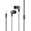 CCeCCe 4 Pack Wired Earbuds 3.5MM 3 Pole Stereo Earphone