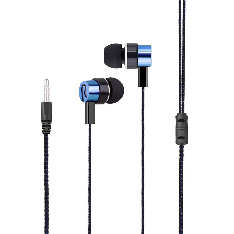 CCeCCe 4 Pack Wired Earbuds 3.5MM 3 Pole Stereo Earphone