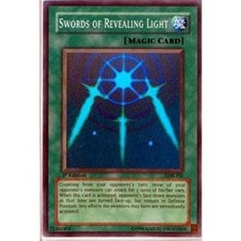 Yu-Gi-Oh! - Swords of Revealing Light (LOB-101) - Legend of Blue Eyes White Dragon - Unlimited Edition - Super Rare