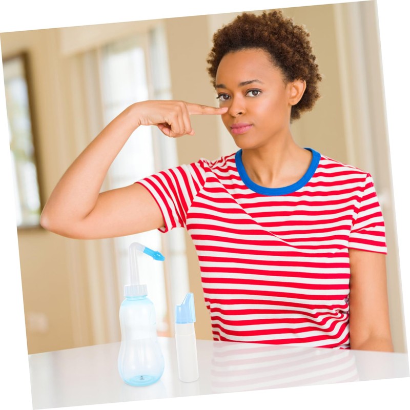 TOVINANNA Nasal Cleaning Tool Nasal Washer Bottle for Sinus Rinse