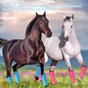 4Pcs Horse Fly Boots Breathable Comfortable Tear Resistant Fine Mesh