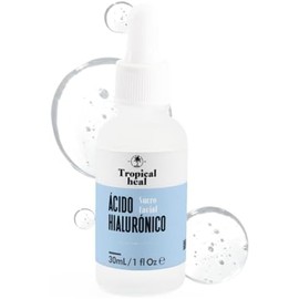 Tropical Heal - Serum Facial Ácido Hialurónico Alta Concentración - Hidratación 24 Horas y Elasticidad - Cruelty Free, 30 ml