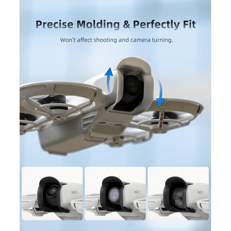 CERFFOOL Lens Hood Sunshade for DJI NEO Anti-glare Gimbal Protective