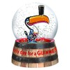 signs-unique Guinness Schneekugel Tukan, 95 mm x 65 mm