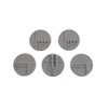 War World Gaming Alien Invasion Round Miniature Bases x 5