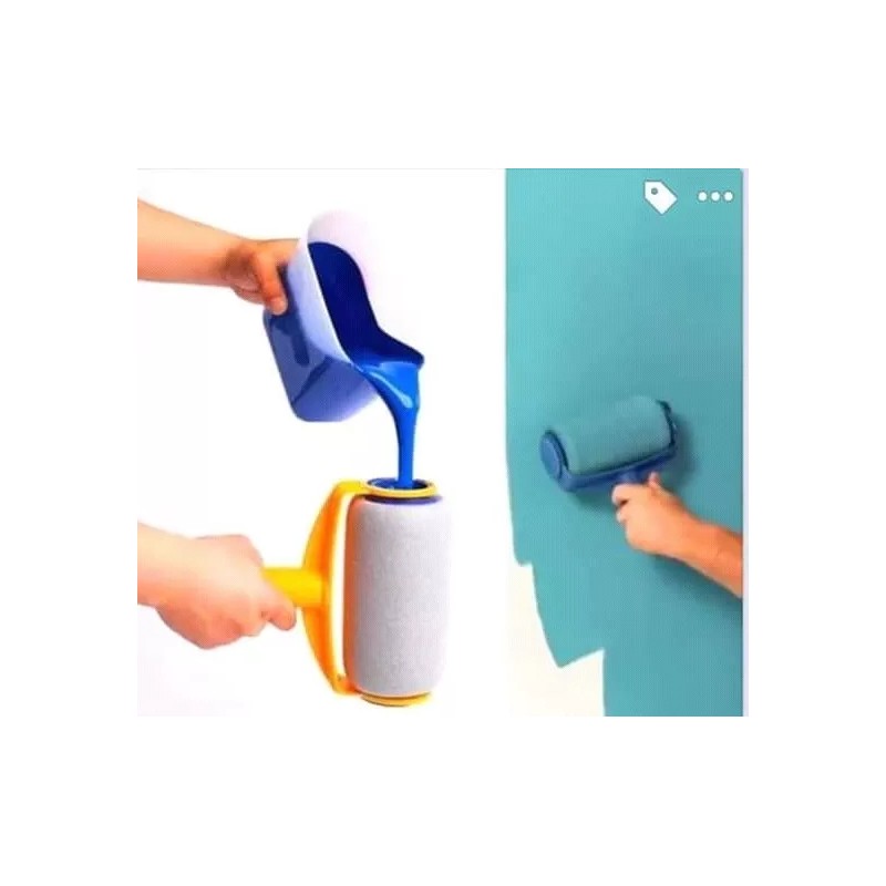 ArgenMex Rodillo Paint Roller Unico Sin Costuras C/extensor 8 Piezas