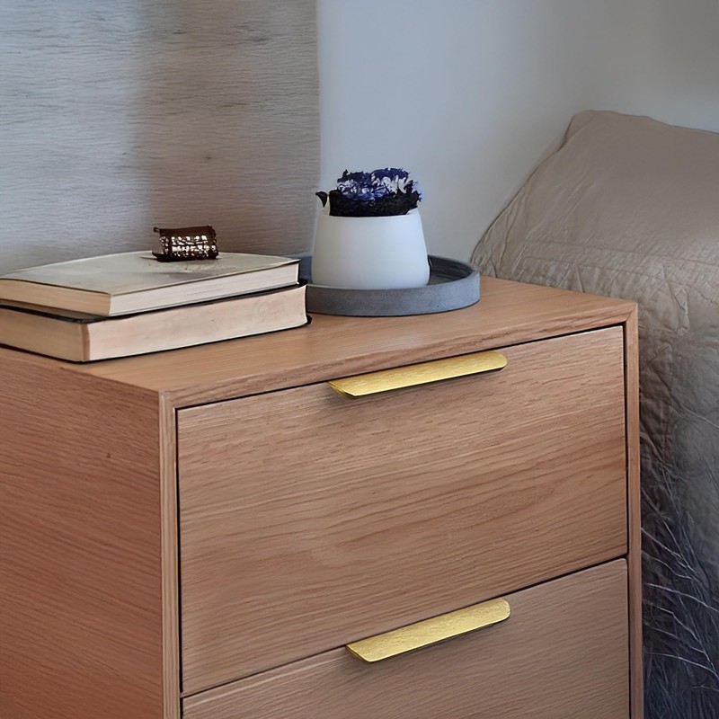 Sunlithor Edge Finger Pull for cabinets Kitchen Concealed Drawer No