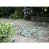 Liora Manne 2270/04 Aqua Ravella Bird on Branches Indoor/Outdoor Rug,