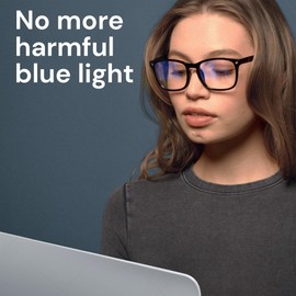 Gaoye Blue Light Blocking Glasses - Fashion Square Eyeglasses, Anti UV Ray Computer Gaming Glasses Blue Blockers for Women/Men