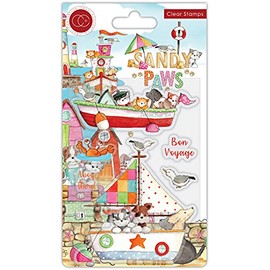 Craft Consortium Sandy Paws Stamps Bon Voyage