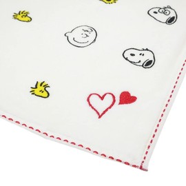 Marimocraft Snoopy [Mini Towel] Handkerchief Towel/Heart Icon Peanuts