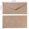 Vaessen Creative Florence Envelopes DIN Long Kraft Brown Pack of