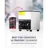 CREWORKS Ultrasonic Cleaner Solution for Carburetors and Engine Parts, 34