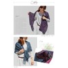 Hiorie Scarf, Made in Japan, 50% Wool, 50% Cotton, Non-irritating,
