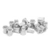 200pcs Professional Aluminum Threaded Insert Nut Rivet Nut Fastener Accessory
