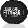 Iron Core Fitness 2 x Dual Sided Gliding Discs Core