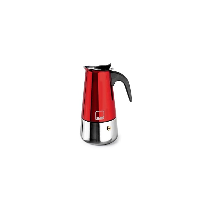 IBILI - Moca Rosso espresso machine, 6 cups, 280 ml,
