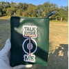 PINKTEE Golf Valuables Pouch Funny Golf Accessories Bag with Zipper