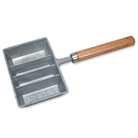 Lee Ingot Mold Makes Two Each 1/2-pound and one-Pound Lead ingots