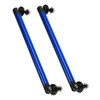 MACHSWON 2pcs Front Rear Bumper Lip Splitter Strut Rod Adjustable