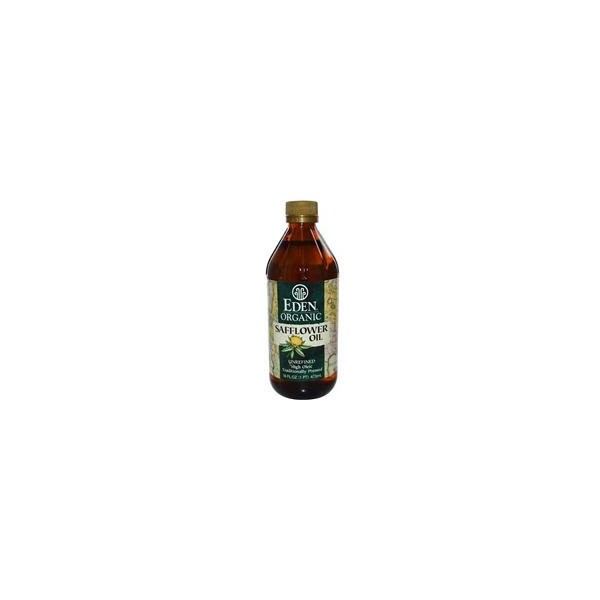 Eden Foods, Organic Safflower Oil, Unrefined, 16 fl oz (473 ml) (3 packs)
